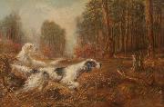 unknow artist Oil painting of hunting dogs by Verner Moore White. France oil painting artist